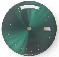 Cadran personnalisé en gros en acier inoxydable, surface lisse, cadran vierge, cadran en laiton, fer, aluminium, sur mesure
