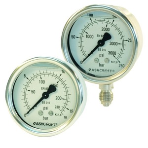 Manomètre de précision Ashcroft 5008 en acier inoxydable pour usage industriel - Product Image 5