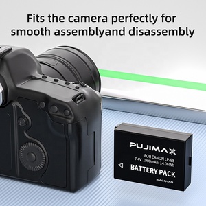 Pujimax LP-E8 7.4V 1900mAh แบตเตอรี่แบบชาร์จไฟได้สำหรับ <span class=keywords><strong>Canon</strong></span> <span class=keywords><strong>EOS</strong></span> 550D 600D 650D 700D กบฏ T2i T3i T4i T5i จูบ <span class=keywords><strong>X4</strong></span> X5 X7i X6 - Product Image 6