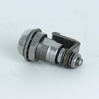 Loquet à compression de style Southco E3-55, IP65, en acier inoxydable, avec serrure tubulaire à clé pour camions et armoires ferroviaires