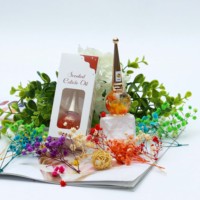 Nouvelle fleur huile pour cuticules soin des mains manucure réparation des cuticules ongles bio huile naturelle parfumée huile de soin des ongles avec plus de vraies fleurs