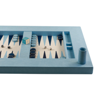 Jeu de backgammon en cuir de haute qualité, construction robuste en MDF, parfait pour les divertissements à domicile, les réunions de famille ou la vente en gros