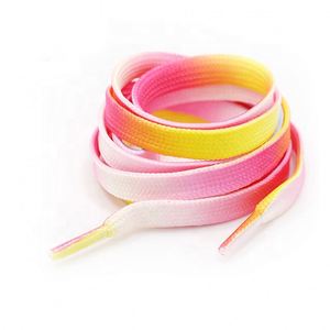 Logo Jacquard personalizzato ampio poliestere piatto stampa a sublimazione per scarpe da ginnastica scarpe di colore piatto tessuto - Product Image 5