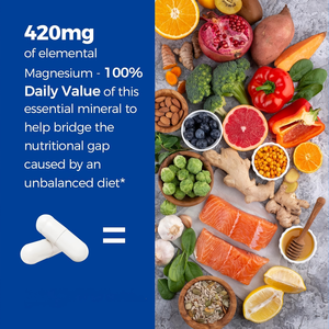 Triple Complex High Absorption Vegan Capsules Muscle Comfort Heart <b>Wellness</b> and Normal Neural Function Gentle and Highly - Product Image 4