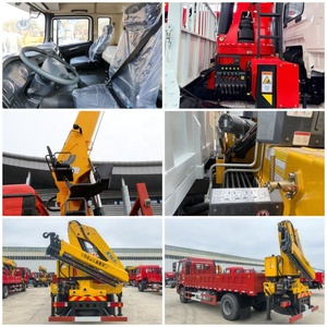 Grúa Articulada Shacman 8x4 de 20 Toneladas para Trabajo Pesado con Giro de 360 Grados °   Rotación Completa Anticorrosiva para Carga <span class=keywords><strong>y</strong></span> Descarga de Mercancías en Puertos - Product Image 4