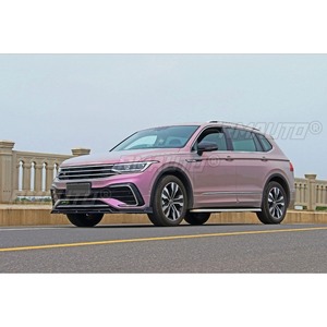 Car Front Bumper <b>Lip</b> Splitter Diffuser Spoiler Bumper Guard Protector Cover For Vw Tiguan L R-Line Sport 2022 Car Accessories - Product Image 6