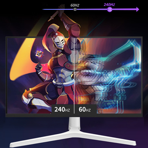 จอคอมพิวเตอร์แบบโค้งสีดำขนาด 32 นิ้ว จอคอมพิวเตอร์ตั้งโต๊ะสำหรับเล่นเกมที่ดีที่สุด จอคอมพิวเตอร์รุ่นใหม่ที่มีแสงสว่าง - Product Image 6