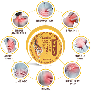 Sumifun <span class=keywords><strong>Baume</strong></span> <span class=keywords><strong>du</strong></span> <span class=keywords><strong>Tigre</strong></span> de Haute Qualité Soulagement Musculaire et Effet Apaisant <span class=keywords><strong>10g</strong></span> - Product Image 4