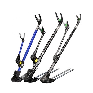 Yousya usine 1.5/1.7/2.1/2.4m en acier inoxydable <span class=keywords><strong>canne</strong></span> à pêche support de poteau insérer sol métal support Support Support - Product Image 2