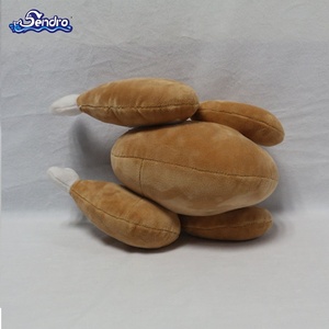 Produttori all'ingrosso Pet Squeaker giocattolo di pollo coscia di tacchino <span class=keywords><strong>peluche</strong></span> giocattolo per la masticazione - Product Image 4