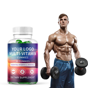 Venta caliente OEM Etiqueta Privada suplementos dietéticos multivitaminas gomitas para hombres Suplemento De Salud 60 gomitas veganas - Product Image 2