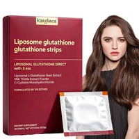 Bandes de glutathion liposomales de qualité supérieure, soutien antioxydant, favorise une peau saine, maintient le bien-être immunitaire, complément oral