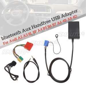 Adaptador USB Bluetooth para Auto, Cable de Audio Auxiliar Manos Libres para Audi A3 8L 8P A4 B5-B7 A6 4B A8 4D - Product Image 1