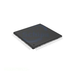 Composants électroniques MAX9675ECQ+ 100 TQFP Logique En stock - Product Image 1