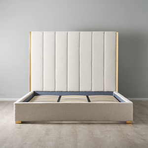 <span class=keywords><strong>Lit</strong></span> feuilleté design guimauve <span class=keywords><strong>rouge</strong></span> filet chambre principale mariage <span class=keywords><strong>lit</strong></span> double simple - Product Image 2
