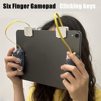 Manette de jeu compatible pour tablette iPad avec fonction de tapotement et de tir continu, prend en charge six/huit/dix doigts, modèle Feiyu V6 XS3C1490