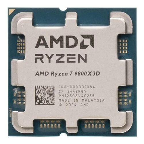 AMD Ryzen 7 9800x3d AM5 Socket 8-core 16-thread Gaming CPU OEM Bracket PC Processor Hong Kong Spot Wholesale