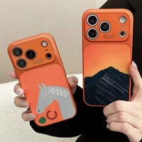 Coque de téléphone personnalisée tendance en verre pour iPhone 17 Pro, 16, 15, 14 Plus, 13 Pro Max, XR, XS