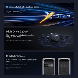 Trạm điện di động ECOFLOW DELTA 3 Plus + DELTA 3 Extra Power 1800W 1024Wh UPS LiFEPO4, máy phát điện năng lượng mặt trời với bộ điều khiển MPPT - Product Image 3