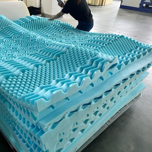 Mousse à mémoire de forme haute résilience en blocs et feuilles pour la fabrication de canapés, lits, <span class=keywords><strong>matelas</strong></span> et coussins de meubles de salon - Product Image 1