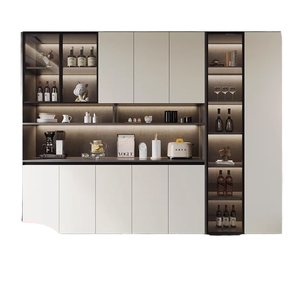 Toàn Bộ nhà tùy chỉnh tủ quần áo phòng ngủ hiện đại đơn giản đa chức năng kem melamine NỘI THẤT PHÒNG NGỦ bàn trang điểm gió - Product Image 1