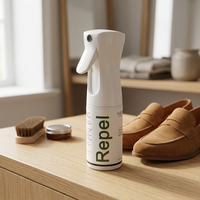 Spray imperméabilisant pour chaussures en daim, spray protecteur pour chaussures en nubuck, anti-taches, produit d'entretien des chaussures