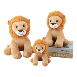 Poupée lion remplie de coton PP la plus vendue de haute qualité, jouet de lion d'animal de forêt, grand oreiller de jet de lion, cadeau pour des amis - Product Image 5