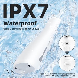 Nettoyeur dentaire à jet d'eau électrique portable sans fil 300 ml IPX7, irrigateur buccal, jet d'eau pour les dents - Product Image 5