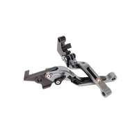 Levier d'embrayage pliable réglable en 6 positions compatible avec les modèles MT07 MT09 FZ07 FZ09 FZ10 FZ6 FZ8 XSR700, levier de frein de moto, accessoire de moto