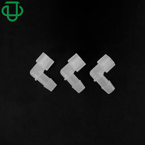 Connecteur coudé en plastique PP 1/8 NPT x 3/8 pouce à filetage interne pour tuyaux d'eau et de gaz - Product Image 2