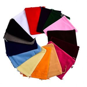 X418 High-quality Luxury Custom Drawstring Dust Bag Jewelry Storage Bag <b>for</b> <b>Gift</b> Packaging Durable Velvet Drawstring Bag Custom - Product Image 4
