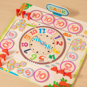 เกมกระดานไม้คณิตศาสตร์เพื่อการศึกษาแบบผู้เล่นหลายคนสำหรับเด็กผู้ชายและเด็กผู้หญิงการนับความสนุกสนานช่วยสอนเอดส์ - Product Image 5