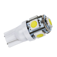 Lampe de voiture LED T10 5050 5SMD Super blanc 194 168 w5w T10 5Led ampoule de stationnement Auto cale liquidation lampe intérieure lampes de plaque d'immatriculation