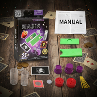 Jeu de tours de magie ultime pour enfants avec plus de 25 tours, en plastique, instructions étape par étape, pour les enfants de 8 ans et plus