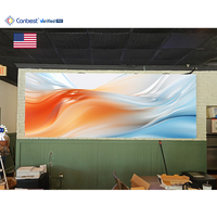 FIW P1.5 1.53mm 3840x1440mm İç Mekan Tam Renkli 4K LED Duvar Ekran Paneli 5 Yıl Garantili (Barlar ve Kiliseler için)
