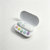 Ensemble de manucure et de toilettage pour nouveau-nés, lime à ongles électrique portable pour bébé avec plusieurs têtes de polissage, vente en gros