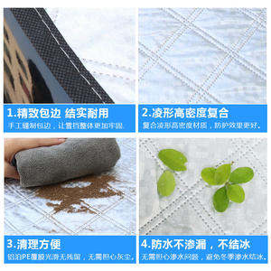 Pare-soleil avant floqué épaissi universel pour berlines et SUV, protection solaire estivale, installation extensible R-3911 - Product Image 5