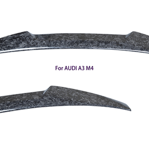 สปอยเลอร์หลังคาร์บอนไฟเบอร์แท้ทรง M4 สำหรับ A3 S3 RS3 8V ปี 2013-2020 - Product Image 3