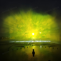 Air Mancur Luar Ruangan Modern dengan Lampu, Musik, Air Mancur Menari, Kolam Air Mancur, Air Mancur Lanskap, Pemasangan di Tempat
