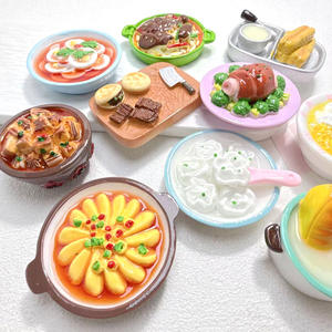 Accessoires en résine pour churros et pattes de <span class=keywords><strong>cochon</strong></span>, décorations gourmandes DIY, plats de spécialité, ornements pour réfrigérateur - Product Image 2