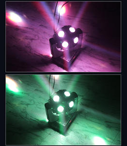 Luces 4 en 1 para Dj, Luces De <span class=keywords><strong>Discoteca</strong></span>, cabezal móvil para fiesta, 12 unidades * 10w - Product Image 4