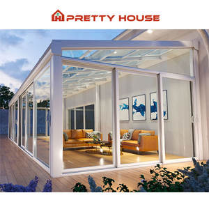 Per tutta la stagione casa di vetro Solarium portico chiuso veranda giardino d'inverno 12x20 giardino d'inverno - Product Image 5