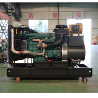Générateur diesel triphasé portable 100 kVA 110 kVA 120 kVA 150 kVA 180 kVA Volvo, type ouvert, alimentation de secours
