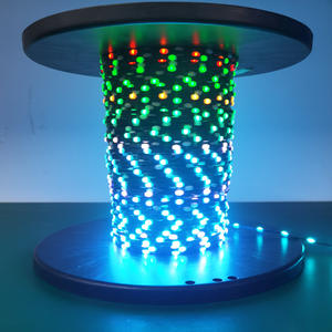 20AWG(0.2sqm2) 3Pin DC12V 1000/3000ct 50mm/100mm/150mm/200mm pas WS2811 <span class=keywords><strong>LED</strong></span> <span class=keywords><strong>galet</strong></span> graine Pixel guirlande lumineuse IP65 clair - Product Image 6