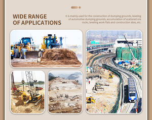 Topadora de Orugas de 220HP y 320HP con Hoja Inclinable Recta, Topadora Hidráulica con Bomba Principal y Componentes del Motor - Product Image 6