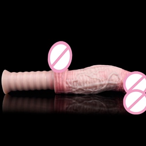 Dildo de Silicona de Doble Capa de 11.1 Pulgadas con Mango Largo, Estimulador de Pene y Ano, Tapón de Masturbación Vaginal, Estimulación del Punto G, Juguete Sexual para Mujeres - Product Image 5