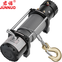 Treuil électrique 12V 24V avec guide-câble