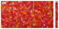 Feuille d'acétate de cellulose de jade imitée rouge de 2.5MM pour peigne à cheveux, lunettes lampes décorations