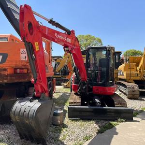 Mini-excavatrice sur chenilles d'occasion Kubota U55 U30 U35 de 5 tonnes, modèle KX163, origine Japon, avec moteur et composants PLC. - Product Image 3