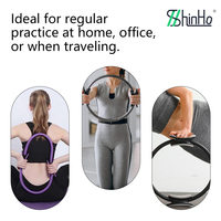 Anneau de Pilates Shinho Factory personnalisable avec certification EU PPWR REACH, cercle magique portable pour la gym, la maison, la physiothérapie et l'exercice